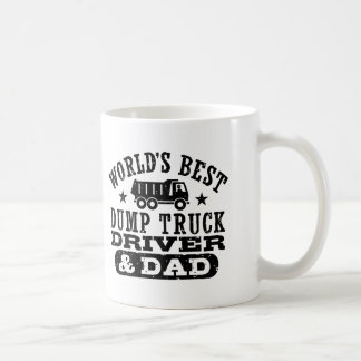 Mug Meilleur Chauffeur Et Père De Camion De Pompage Au