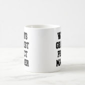 Mug Meilleur chef de projet au monde (Centre)