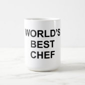 Mug Meilleur Chef du monde (Centre)