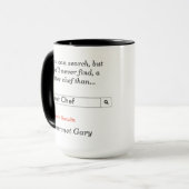 Mug Meilleur chef ou cuisinier (Devant gauche)