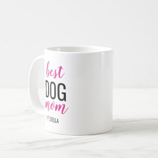 Mug Meilleur chien maman (Devant gauche)