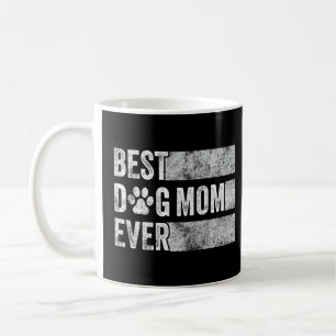 Mug Meilleur Chien Maman Jamais Rétro Chien Maman Mère