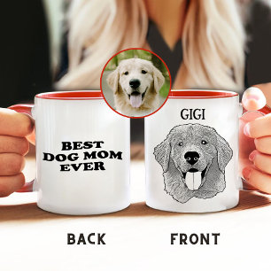Mug Meilleur Chien Maman Jour Animal de Compagnie Dess