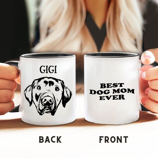 Mug Meilleur Chien Maman Jour Animal de Compagnie Dess