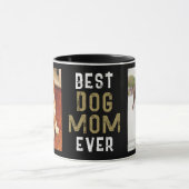 Mug Meilleur Chien Maman Jour Propriétaire de l'animal (Centre)
