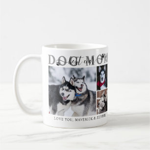 Mug Meilleur Chien Maman Jour Script Nom 3 Photos