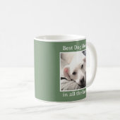 Mug Meilleur chien Maman mignonne Chien Chien Chien Ve (Devant droit)