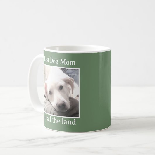 Mug Meilleur chien Maman mignonne Chien Chien Chien Ve (Devant gauche)