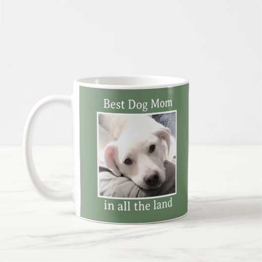 Mug Meilleur chien Maman mignonne Chien Chien Chien Ve (Gauche)