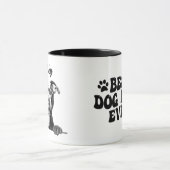 Mug Meilleur Chien Maman Toujours Tibétain Chien Staff (Centre)
