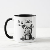 Mug Meilleur Chien Maman Toujours Tibétain Chien Staff (Gauche)