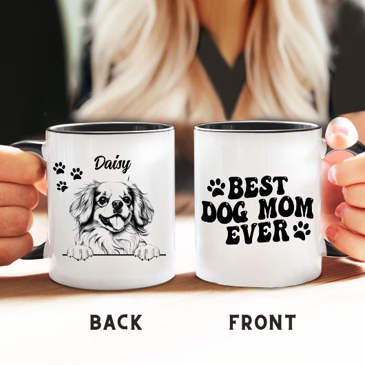 Mug Meilleur Chien Maman Toujours Tibétain Espagnol Ch