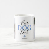 Mug Meilleur Chien Papa Animal de compagnie Photo Café (Centre)
