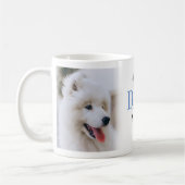 Mug Meilleur Chien Papa Animal de compagnie Photo Café (Gauche)