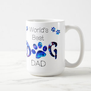Mug Meilleur chien papa du monde - Fête des pères - Am
