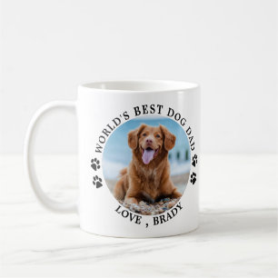 Mug Meilleur Chien Papa Empreintes de pattes Personnal