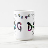 Mug Meilleur Chien Papa - Fête des pères Chien - Chien (Centre)