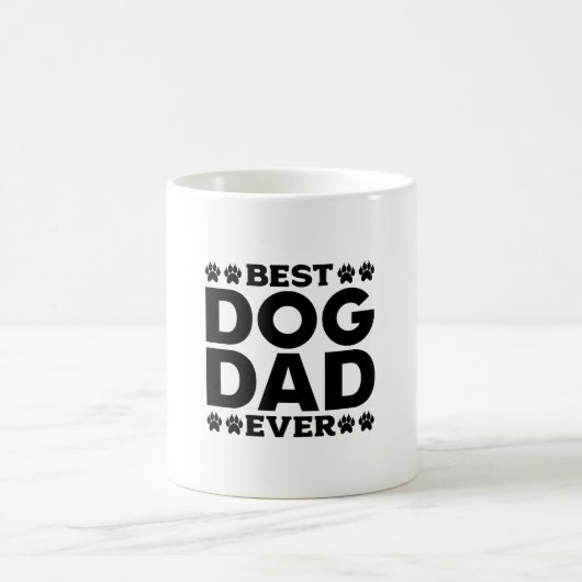 Mug Meilleur Chien Papa Jamais - Amoureux des chiens & (Centre)