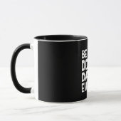 Mug Meilleur Chien Papa Jamais Conception (Gauche)