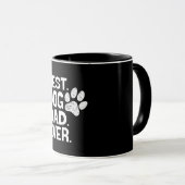Mug Meilleur Chien Papa Jamais Conception (Devant droit)