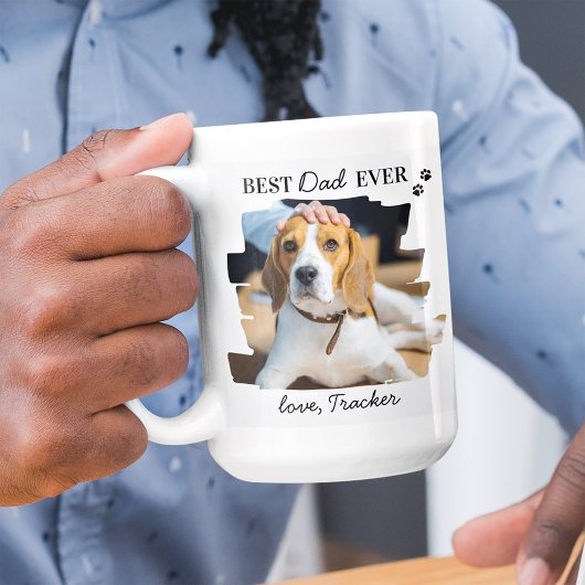 Mug Meilleur Chien Papa Jamais Personnalisé Animaux de
