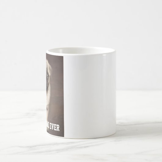 Mug Meilleur Chien Papa Jamais Photo Animaux Fun Chien (Centre)