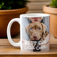 Meilleur Chien Papa Jamais une photo personnalisée