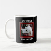 Mug Meilleur Chien Papa mignon Chien Chien blanc Chien (Gauche)