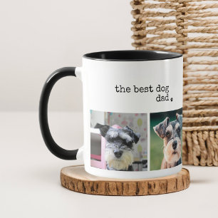 Mug Meilleur Chien Papa Minimaliste Moderne 4 Photo Mu