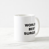 Mug Meilleur chirurgien du monde (Devant droit)