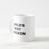 Mug Meilleur chirurgien du monde (Devant gauche)