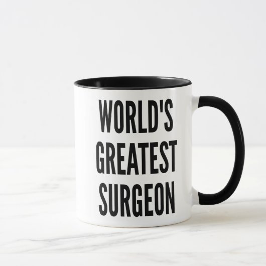 Mug Meilleur Chirurgien du monde (Droite)