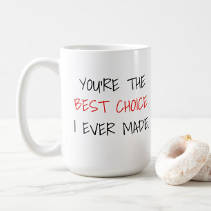 Mug Meilleur choix de photos personnalisées jamais un 