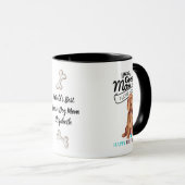 Mug MEILLEUR COCKER SPANIEL DOG MOM Personnalisé (Devant droit)