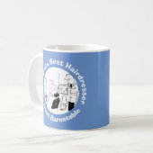 Mug Meilleur coiffeur au monde à personnaliser (Devant gauche)