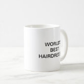 Mug Meilleur coiffeur du monde (Devant droit)