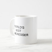 Mug Meilleur coiffeur du monde (Devant gauche)