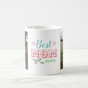 Mug Meilleur Collage de photos de maman