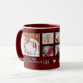 Mug Meilleur Collage photo de grand-mère Ever 6 (Devant gauche)