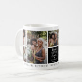 Mug Meilleur Collage photo de 'Soeur' Ever 7 (Devant gauche)