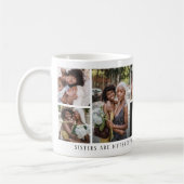 Mug Meilleur Collage photo de 'Soeur' Ever 7 (Gauche)