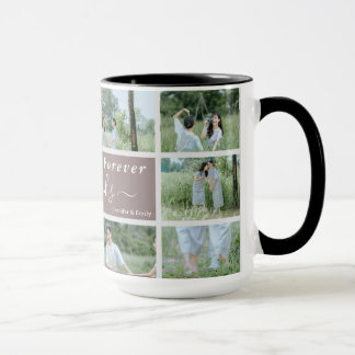 Mug Meilleur Collage Photo des Amis Forever Personnali