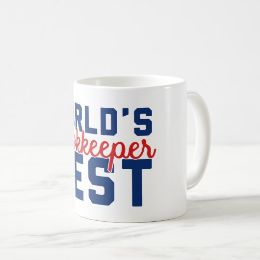 Mug Meilleur comptable au monde (Devant droit)