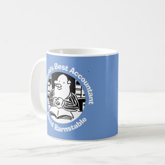 Mug Meilleur comptable du monde (Devant gauche)