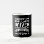 Mug Meilleur Conducteur Ambulance Paramètre Emt Ems D' (Centre)