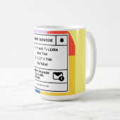 Mug Meilleur conseil pour apprendre Muay Thai (Devant droit)