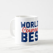 Mug Meilleur conseiller du monde (Devant gauche)