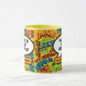 Mug Meilleur Cool marié du monde amusant Comic Book (Centre)