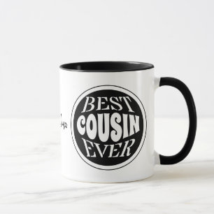 Mug Meilleur Cousin jamais personnalisé