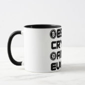Mug Meilleur Crypto Papa (Gauche)
